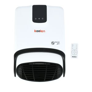 Koolen 2000W Wall Mounted Room Heater Black and White